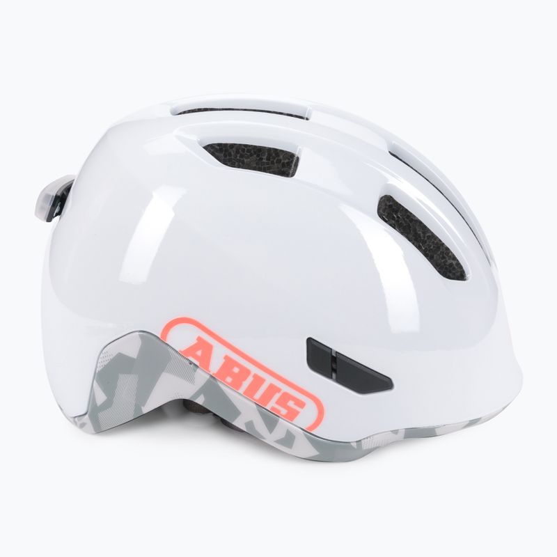 Abus Smiley 3.0 ACE LED dětská cyklistická přilba bílá 67715 3
