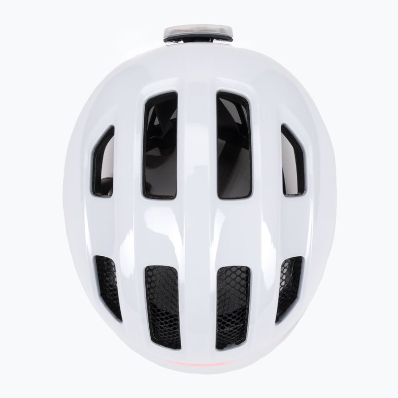 Abus Smiley 3.0 ACE LED dětská cyklistická přilba bílá 67715 6