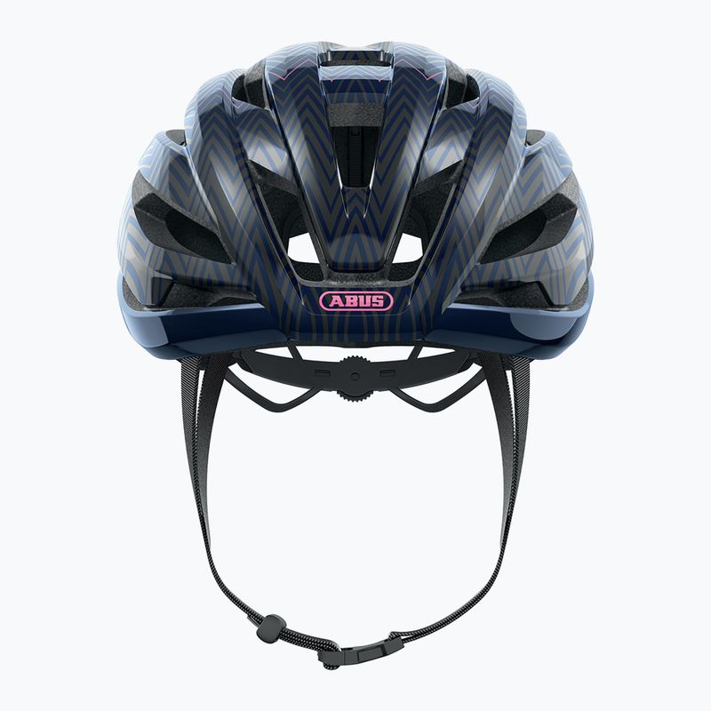 Cyklistická přilba ABUS StormChaser zigzag blue 4