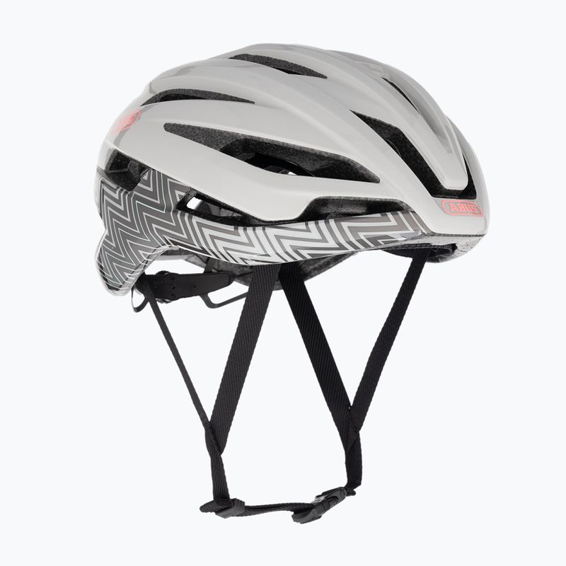 Cyklistická přilba ABUS StormChaser zigzag grey