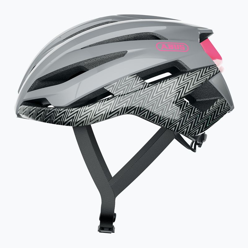 Cyklistická přilba ABUS StormChaser zigzag grey 3