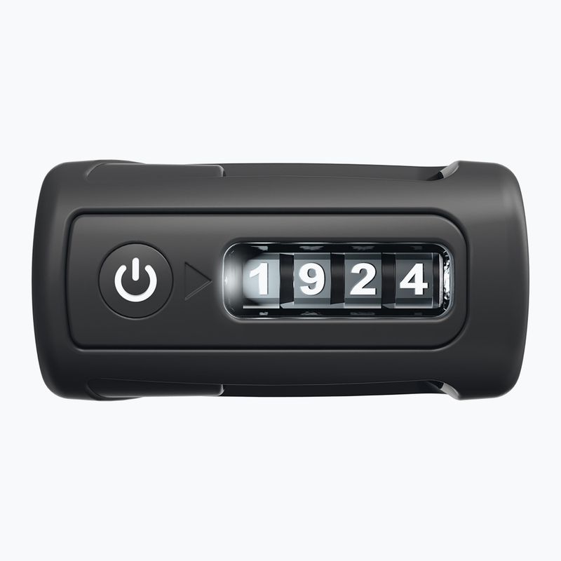 Cyklistický zámek ABUS Burgundy Combo 6000C/90 LED SH black 2