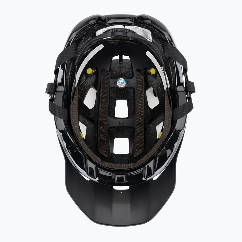 Cyklistická helma ABUS MoDrop MIPS pine green 5