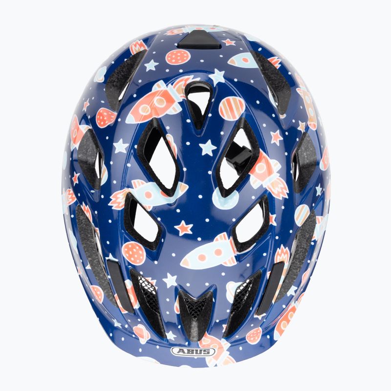 Dětská cyklistická helma ABUS Smooty 2.0 blue space 6