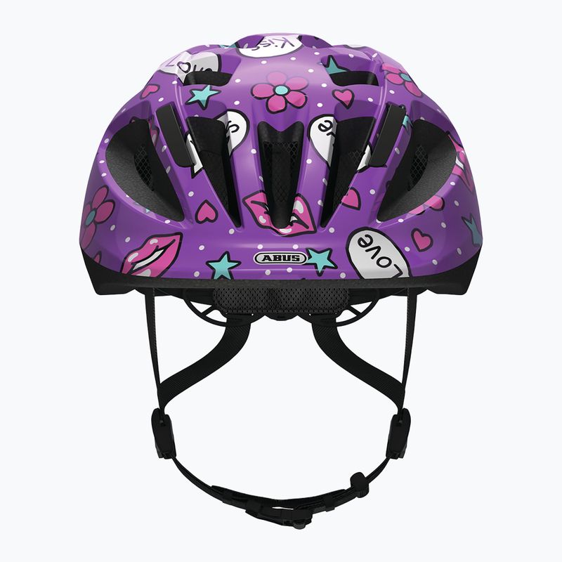 Dětská cyklistická helma ABUS Smooty 2.0 purple kisses 2