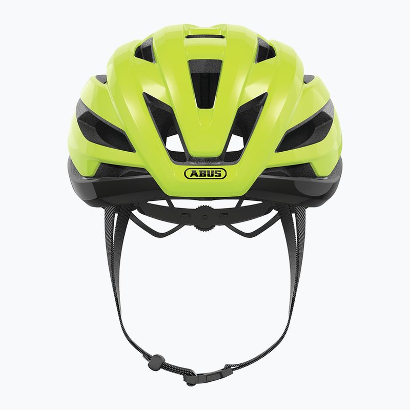 Cyklistická přilba ABUS StormChaser neon yellow 4