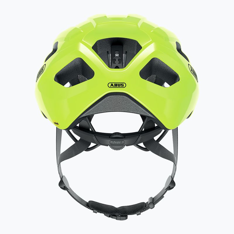 Cyklistická helma ABUS Macator Mips signal yellow 3