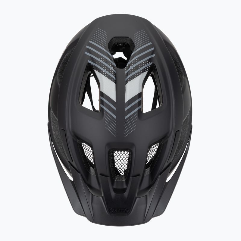 Cyklistická helma ABUS Aduro 3.0 race black 6