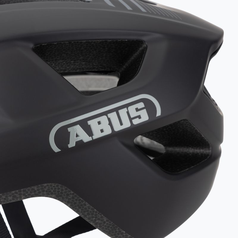 Cyklistická helma ABUS Aduro 3.0 race black 7