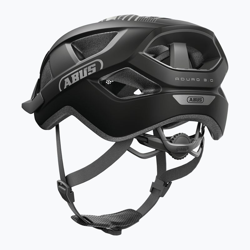Cyklistická helma ABUS Aduro 3.0 race black 3