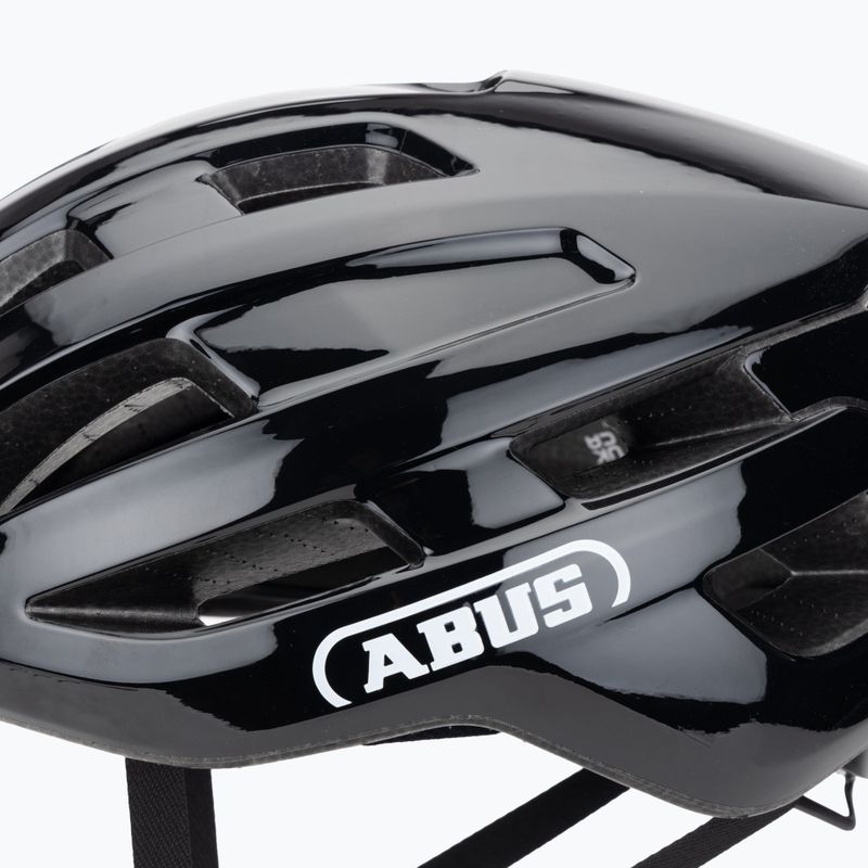 Cyklistická helma ABUS PowerDome shiny black 7