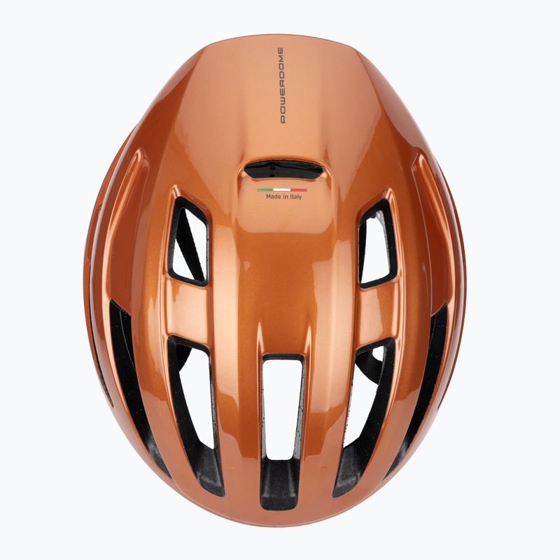 Cyklistická přilba ABUS PowerDome goldfish orange 6