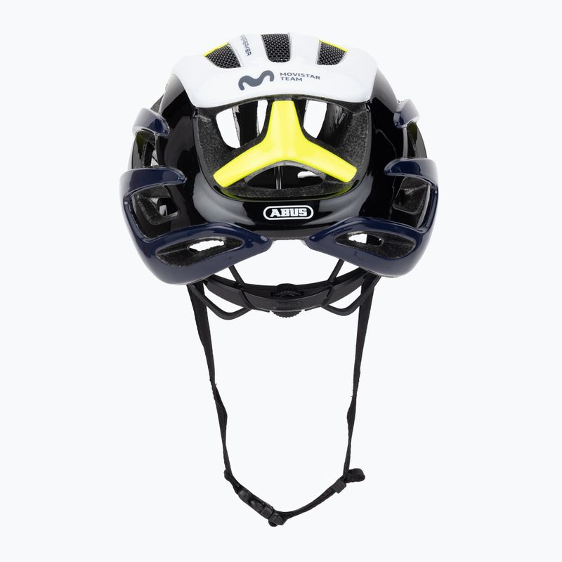 Cyklistická přilba ABUS AirBreaker Movistar Team 24 navy/yellow/white 4