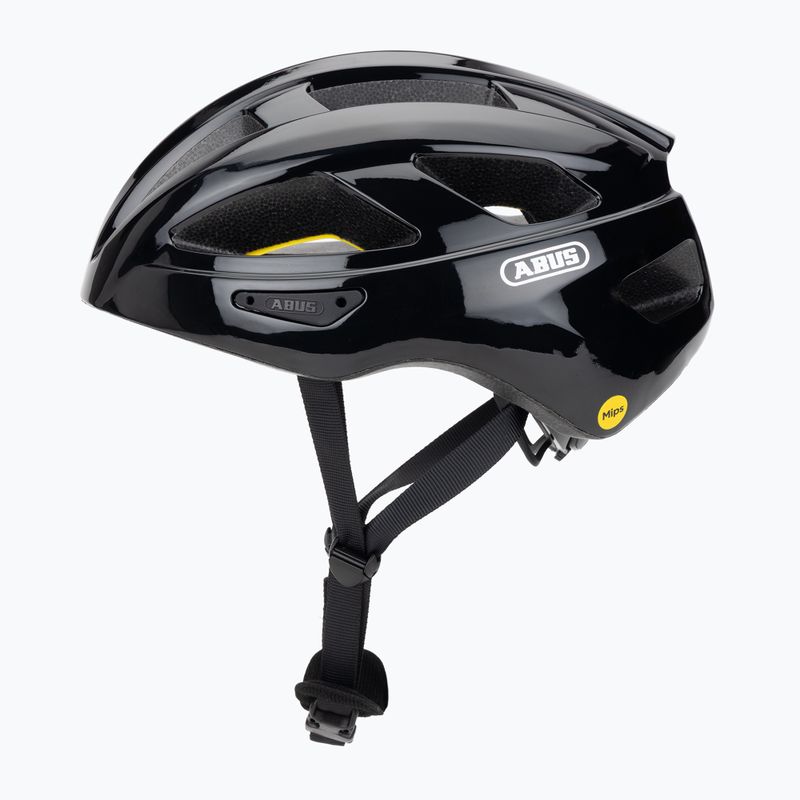 Cyklistická helma ABUS Macator Mips shiny black 3