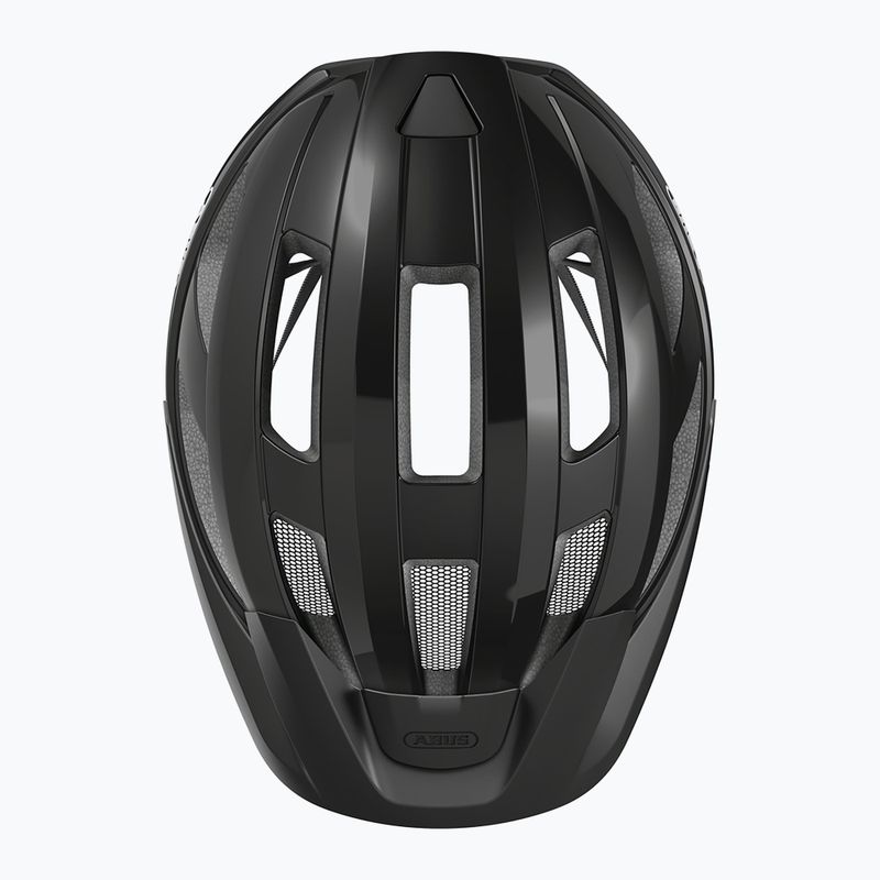 Cyklistická helma ABUS Macator Mips shiny black 4