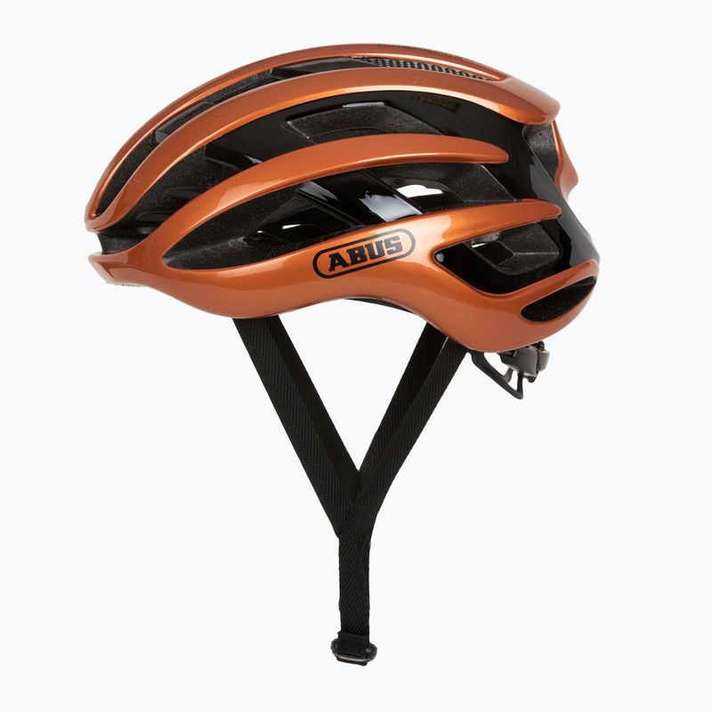 Cyklistická přilba ABUS AirBreaker goldfish orange 3