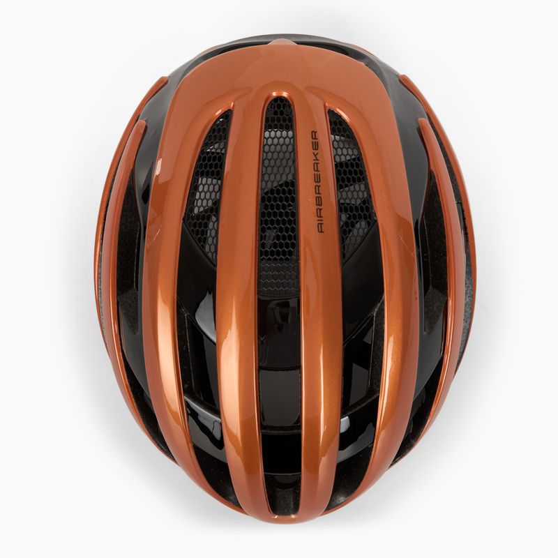 Cyklistická přilba ABUS AirBreaker goldfish orange 6