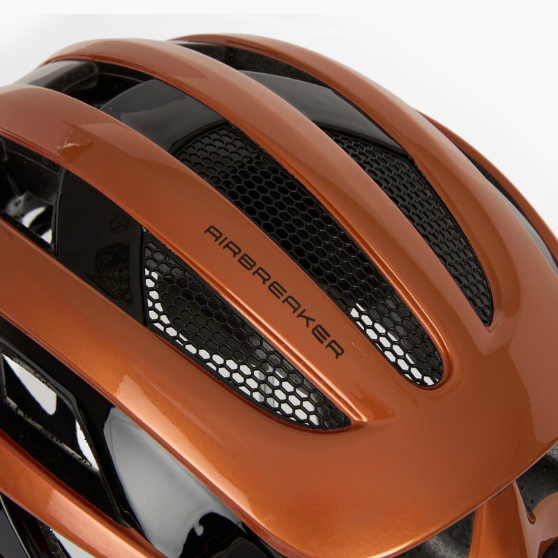 Cyklistická přilba ABUS AirBreaker goldfish orange 7