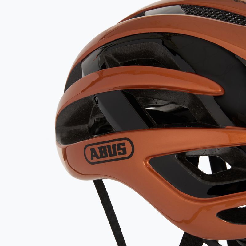 Cyklistická přilba ABUS AirBreaker goldfish orange 8