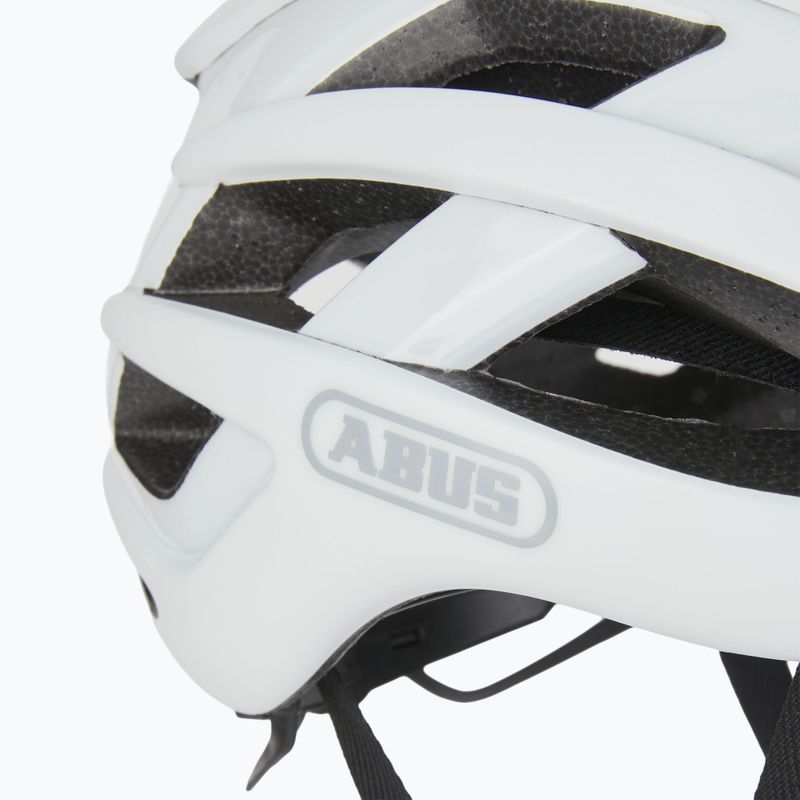 Cyklistická přilba ABUS AirBreaker polar white matt 7