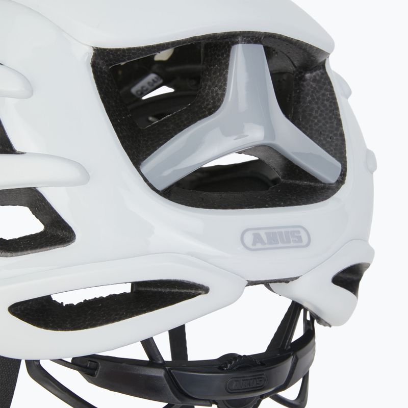 Cyklistická přilba ABUS AirBreaker polar white matt 8