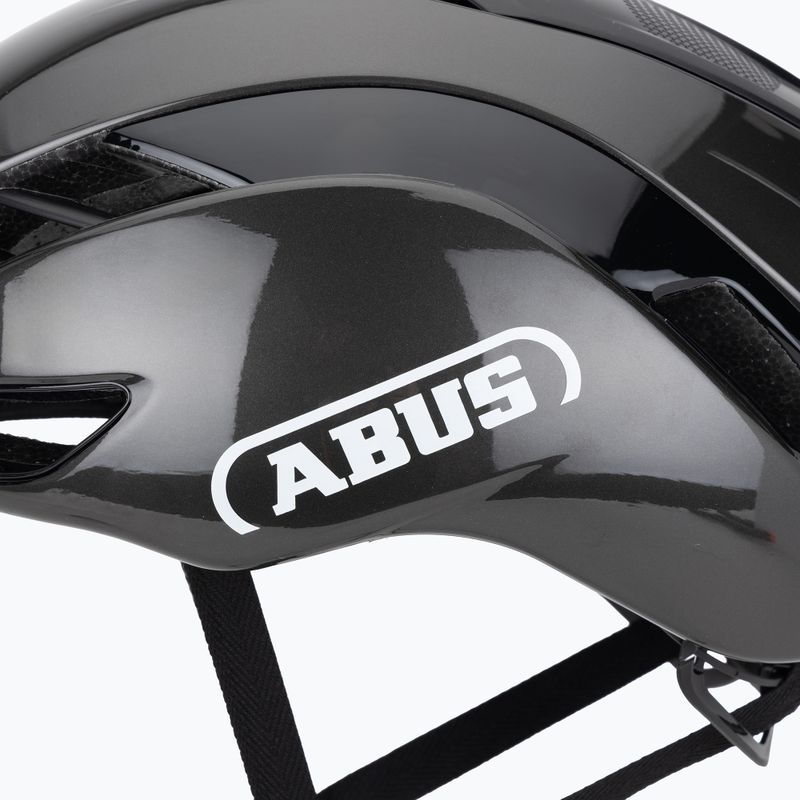 Cyklistická helma ABUS Gamechanger 2.0 titan 7