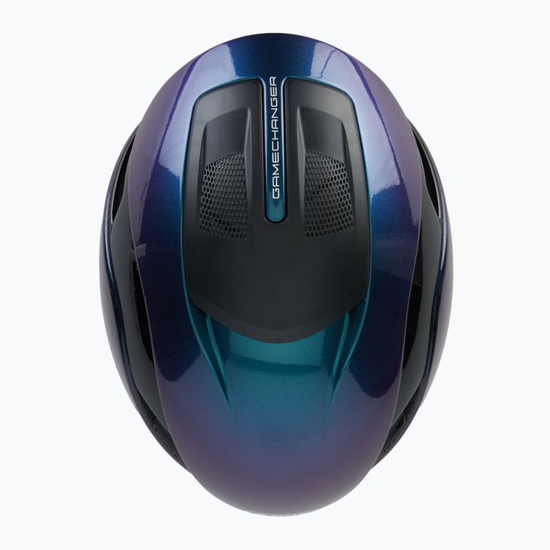 Cyklistická přilba ABUS Gamechanger 2.0 flip flop purple 6