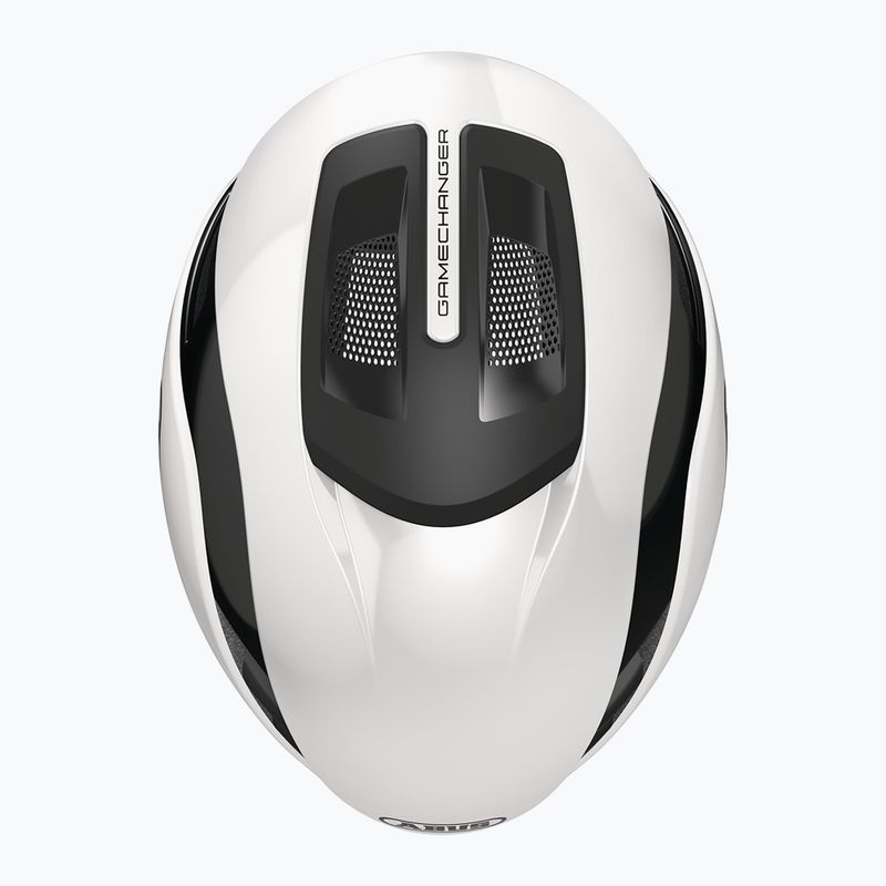 Cyklistická helma Abus  Gamechanger 2.0 MIPS shiny white 5