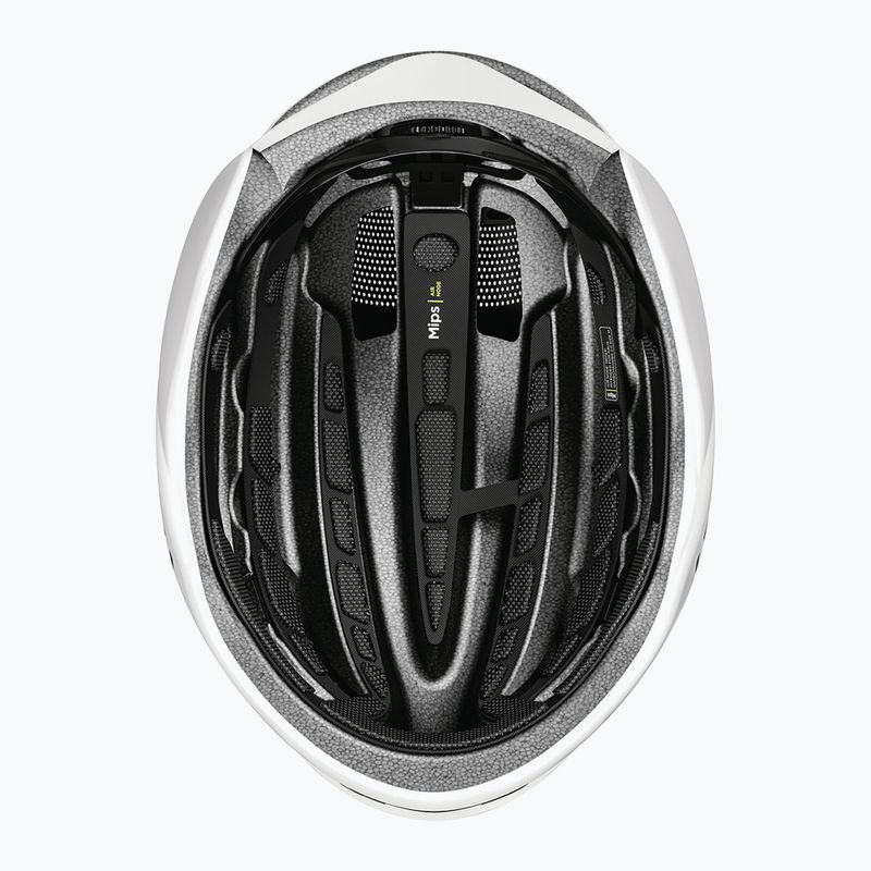 Cyklistická helma Abus  Gamechanger 2.0 MIPS shiny white 6