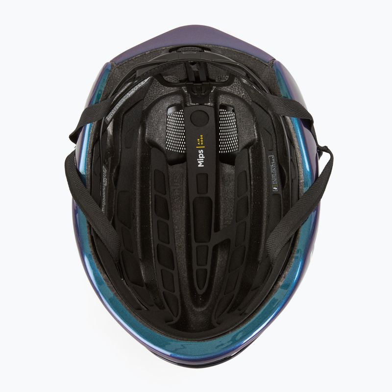 Cyklistická přilba ABUS Gamechanger 2.0 MIPS flip flop purple 5