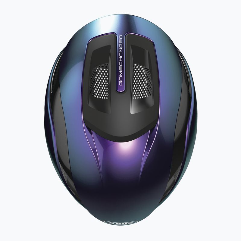 Cyklistická přilba ABUS Gamechanger 2.0 MIPS flip flop purple 5