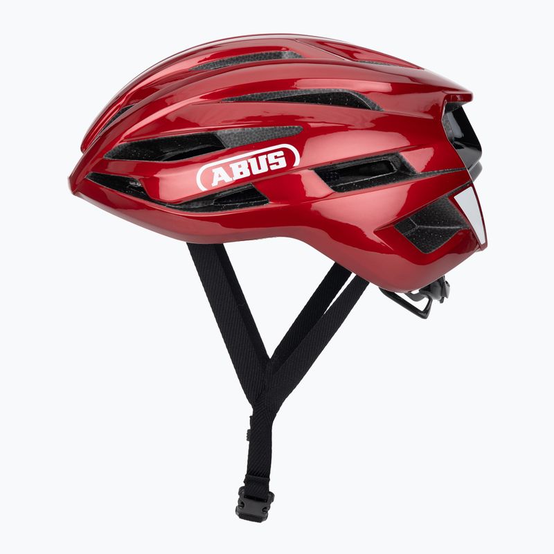 Cyklistická přilba ABUS StormChaser Ace performance red 3