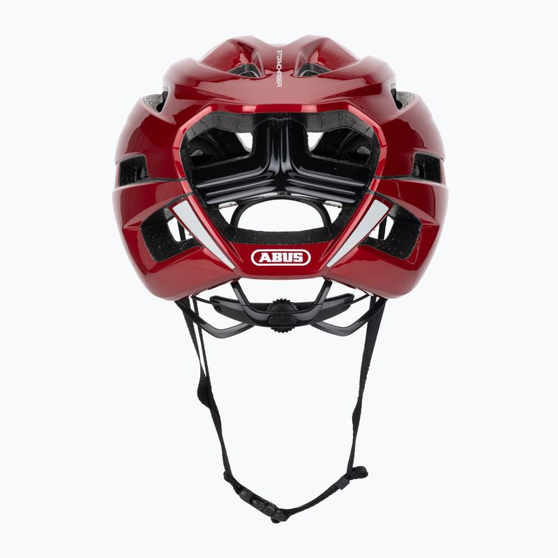 Cyklistická přilba ABUS StormChaser Ace performance red 4