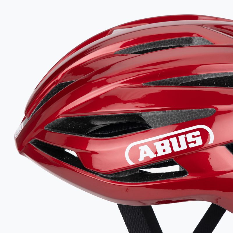 Cyklistická přilba ABUS StormChaser Ace performance red 8