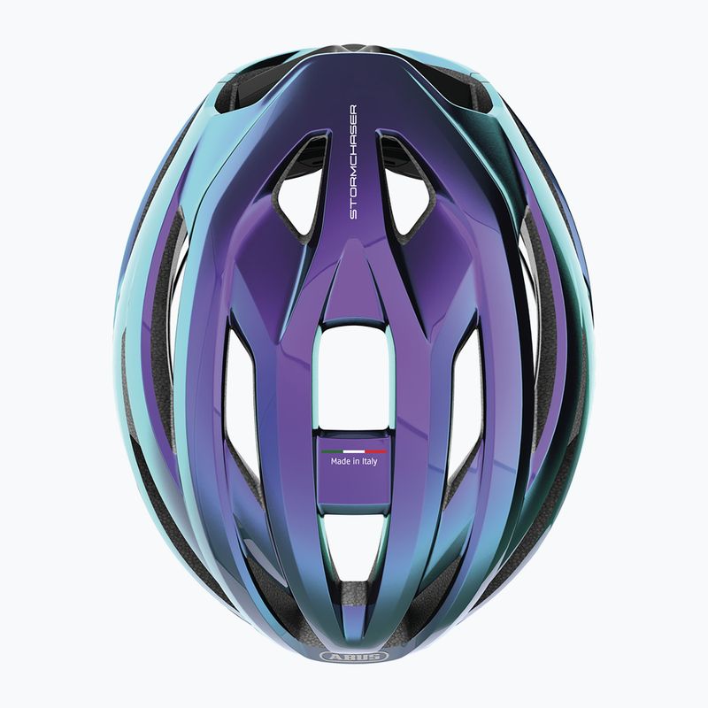 Cyklistická přilba ABUS StormChaser Ace flip flop purple 5