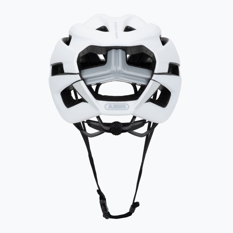Cyklistická přilba ABUS StormChaser Ace polar white 4
