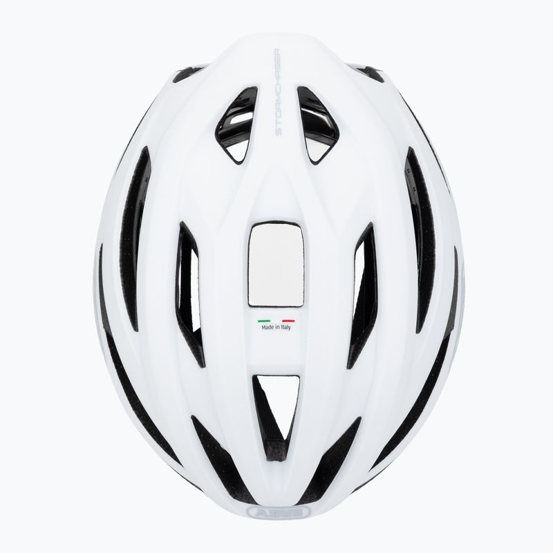 Cyklistická přilba ABUS StormChaser Ace polar white 6