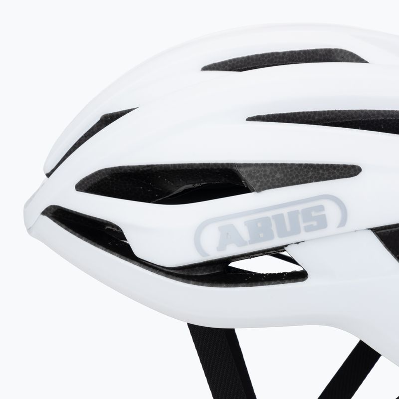 Cyklistická přilba ABUS StormChaser Ace polar white 7