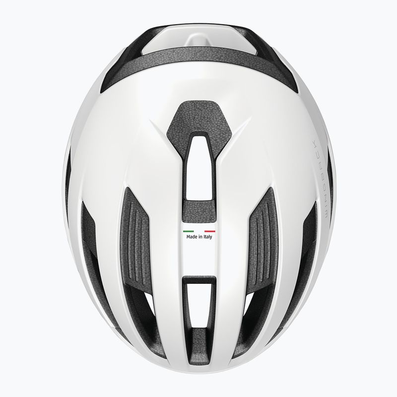 Cyklistická přilba ABUS Wingback polar white 5