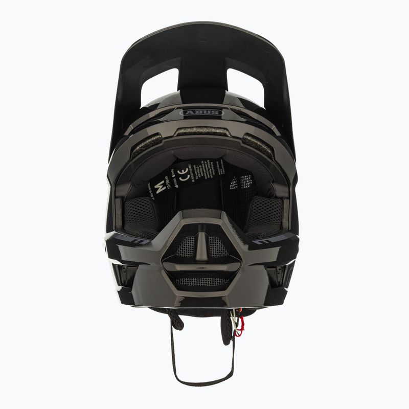 Cyklistická helma Abus  Hidrop shiny black 2