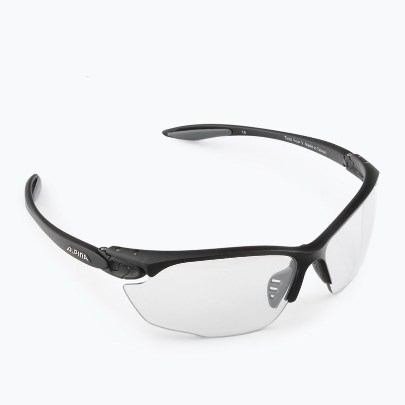 Brýle na kolo Alpina Twist Four V black matte/black
