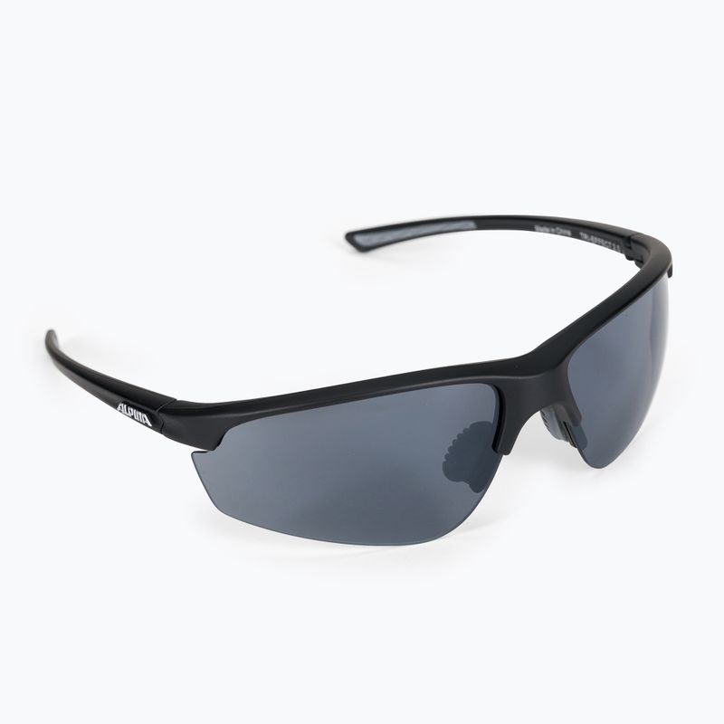 Brýle na kolo Alpina Tri-Effect 2.1 black matte/black mirror/clear/orange mirr