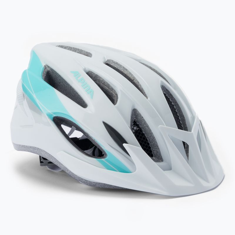 Cyklistická přilba Alpina MTB 17 white/light blue