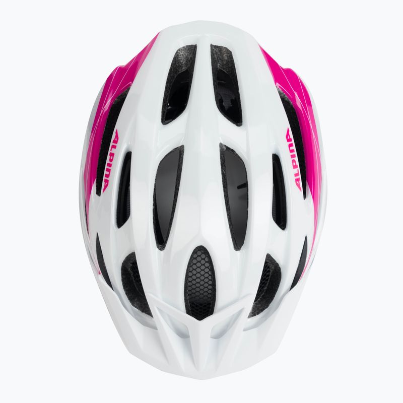 Cyklistická přilba Alpina MTB 17 white/pink 6