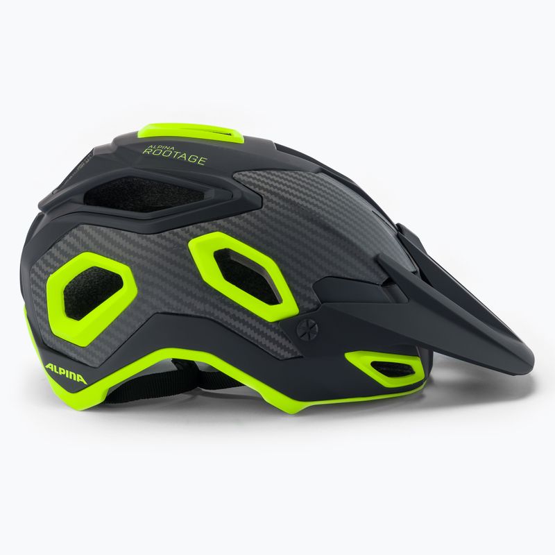 Cyklistická přilba Alpina Rootage black neon/yellow 3