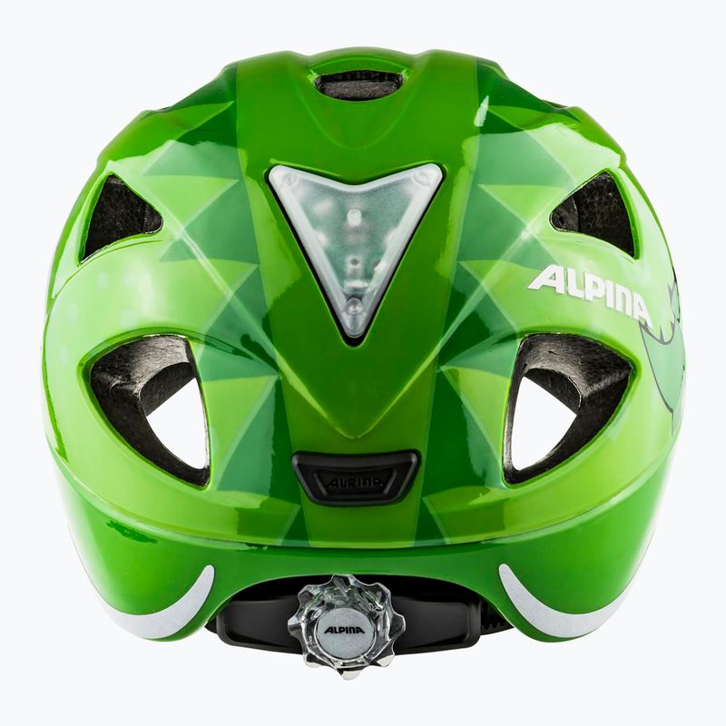 Dětská cyklistická přilba Alpina Ximo Flash green dino gloss 4