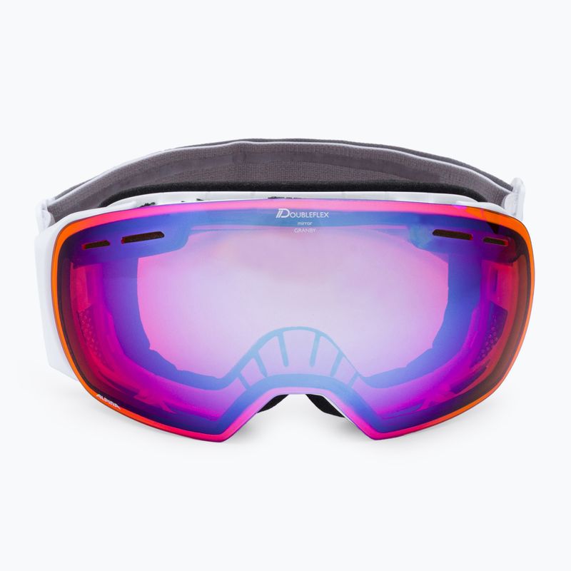 Lyžařské brýle Alpina Granby Q-Lite white gloss/blue sph 2