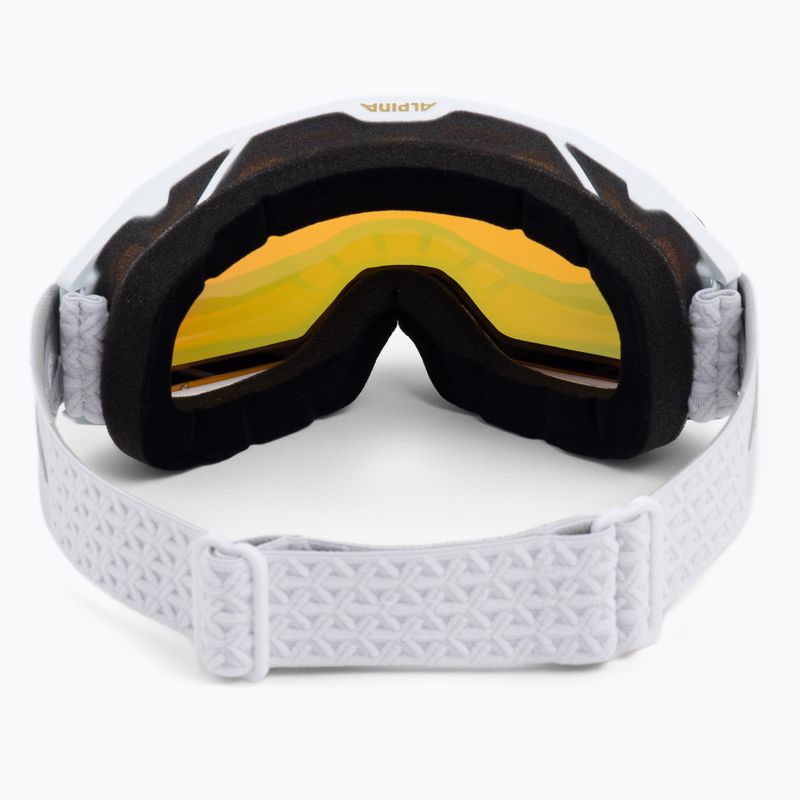 Lyžařské brýle Alpina Nakiska Q-Lite white matt/pink 3