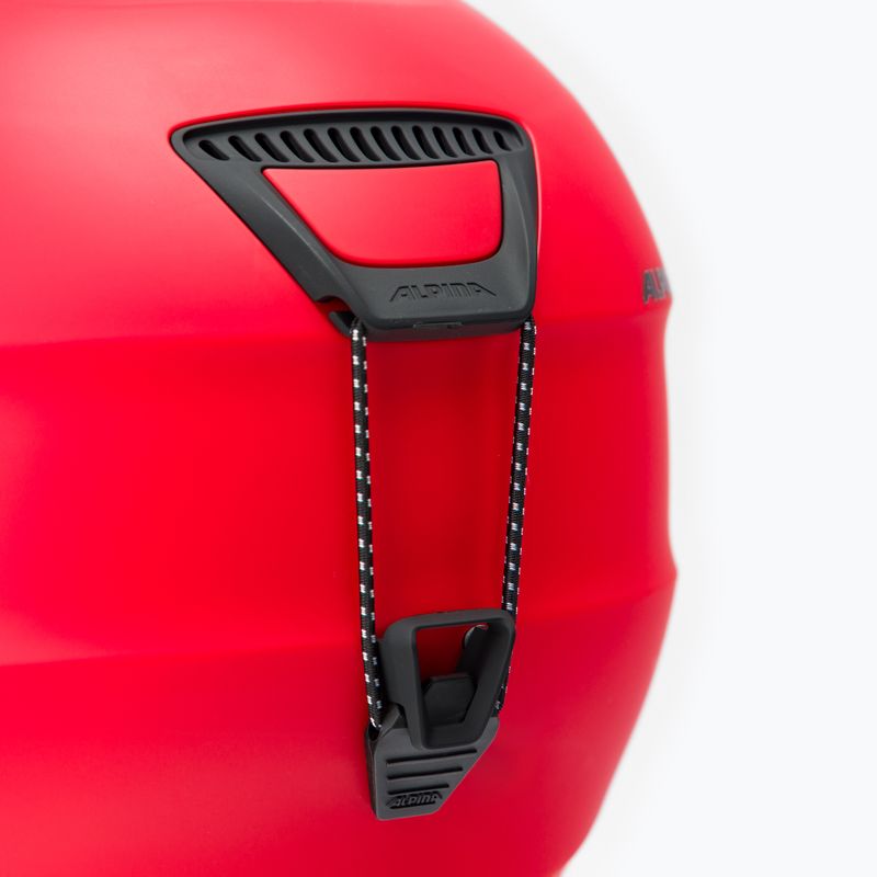 Lyžařská helma Alpina Grand red matt 7