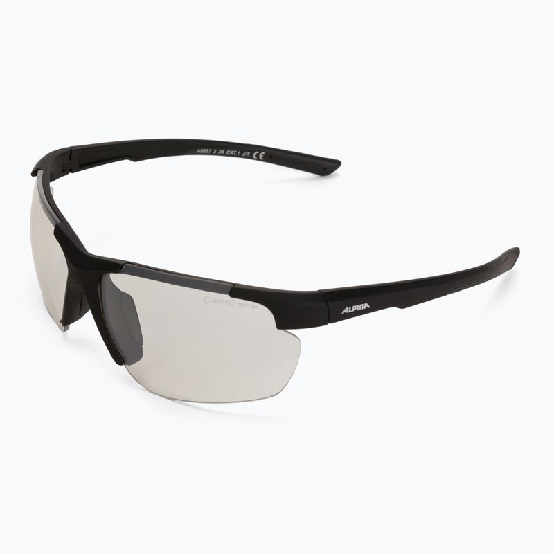 Sluneční brýle Alpina Defey HR black matt/clear mirror 5